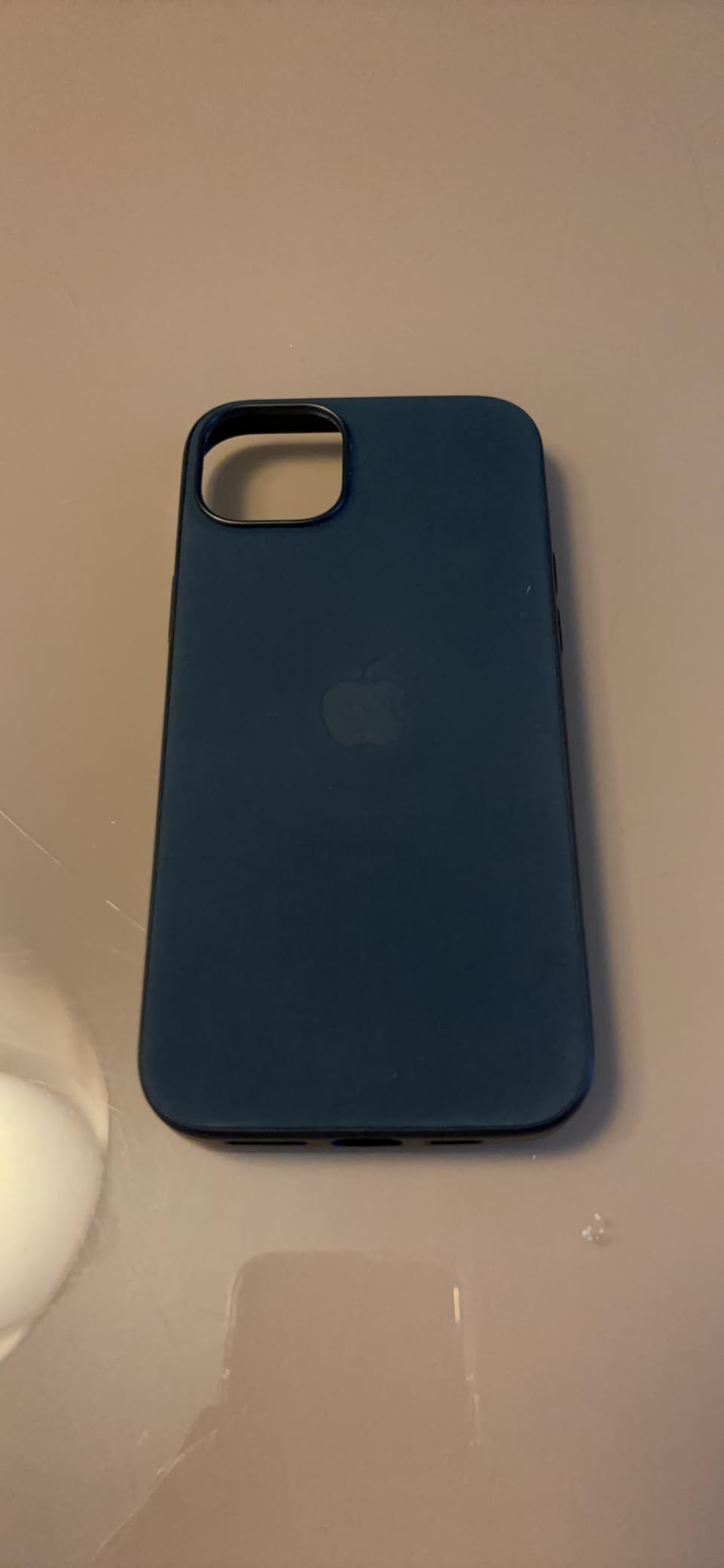 Apple FineWoven iPhone 15 Plus custodia Blu Pacifico