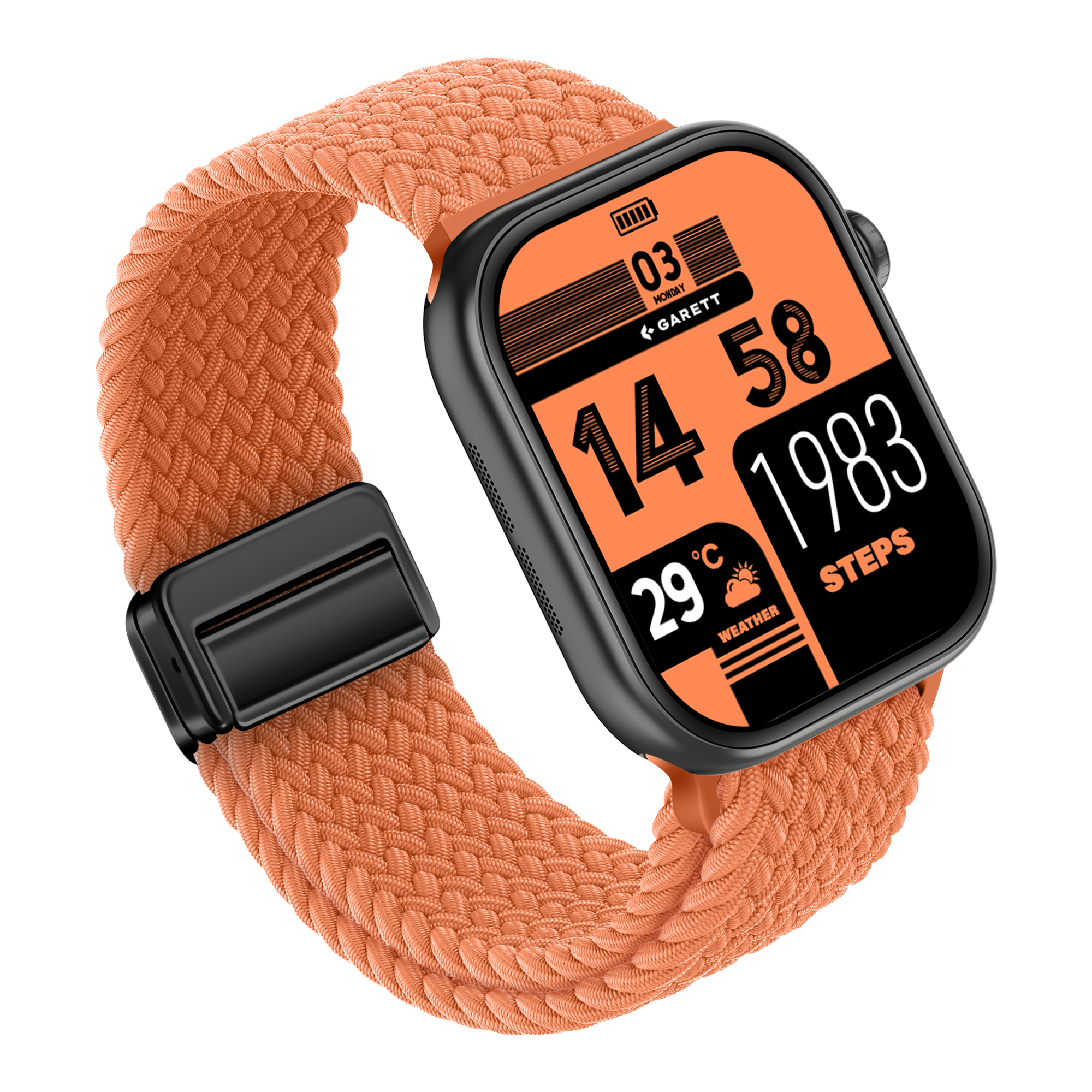 Garett Next AI 4G smartwatch nero AMOLED