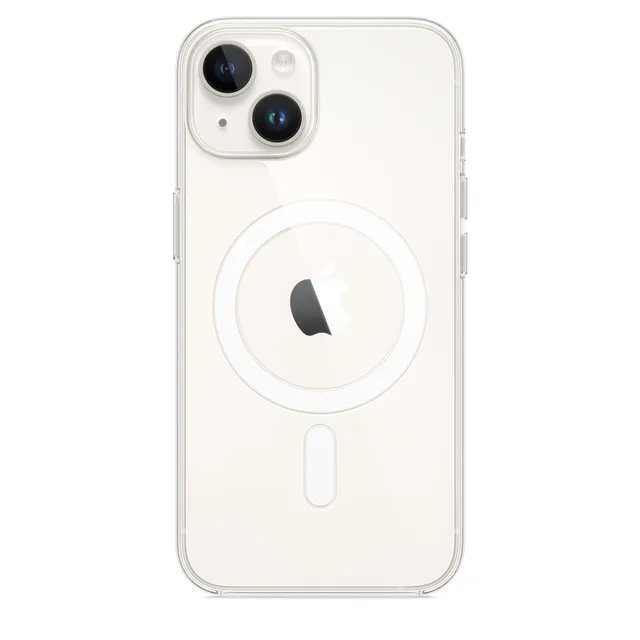 Apple Custodia MagSafe Trasparente iPhone 14 Policarbonato
