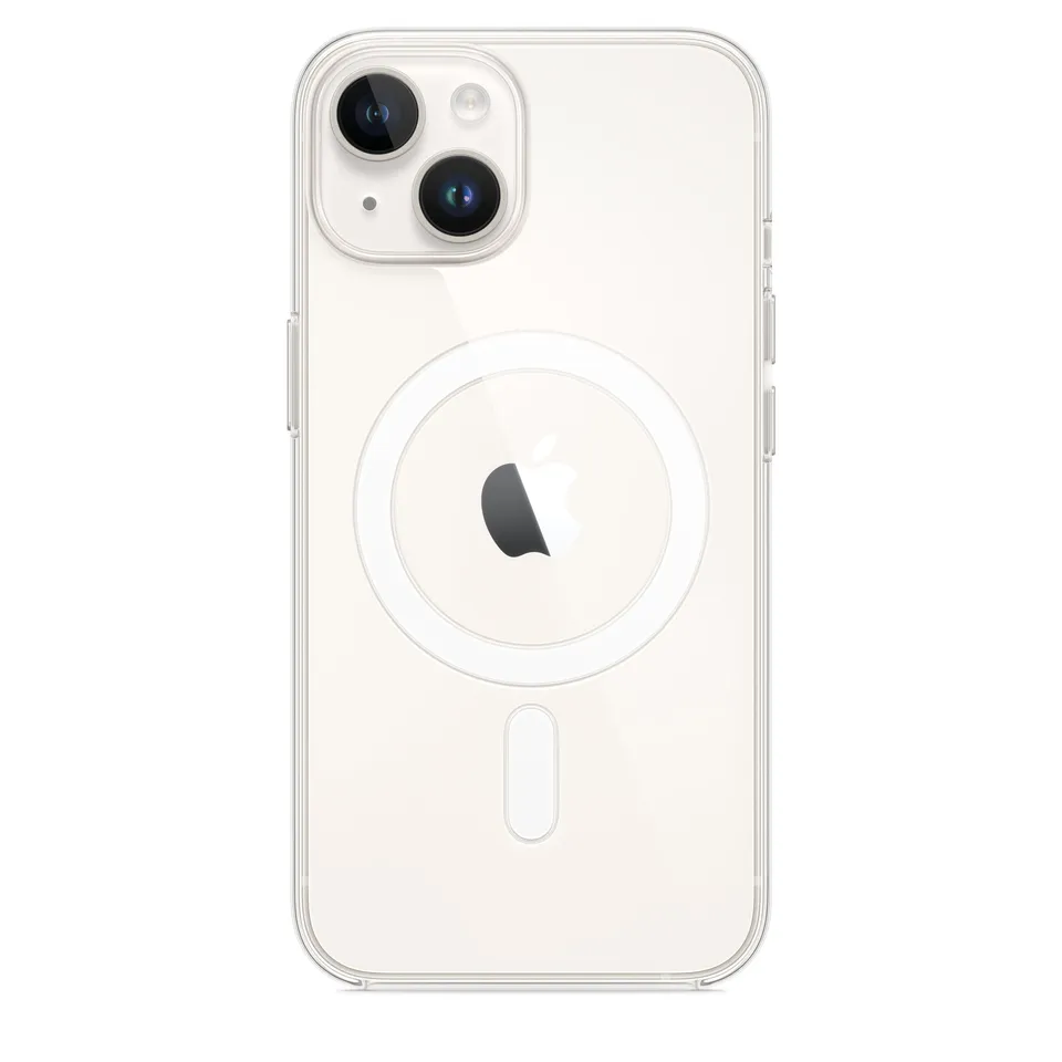 Apple Custodia MagSafe Trasparente iPhone 14 Policarbonato