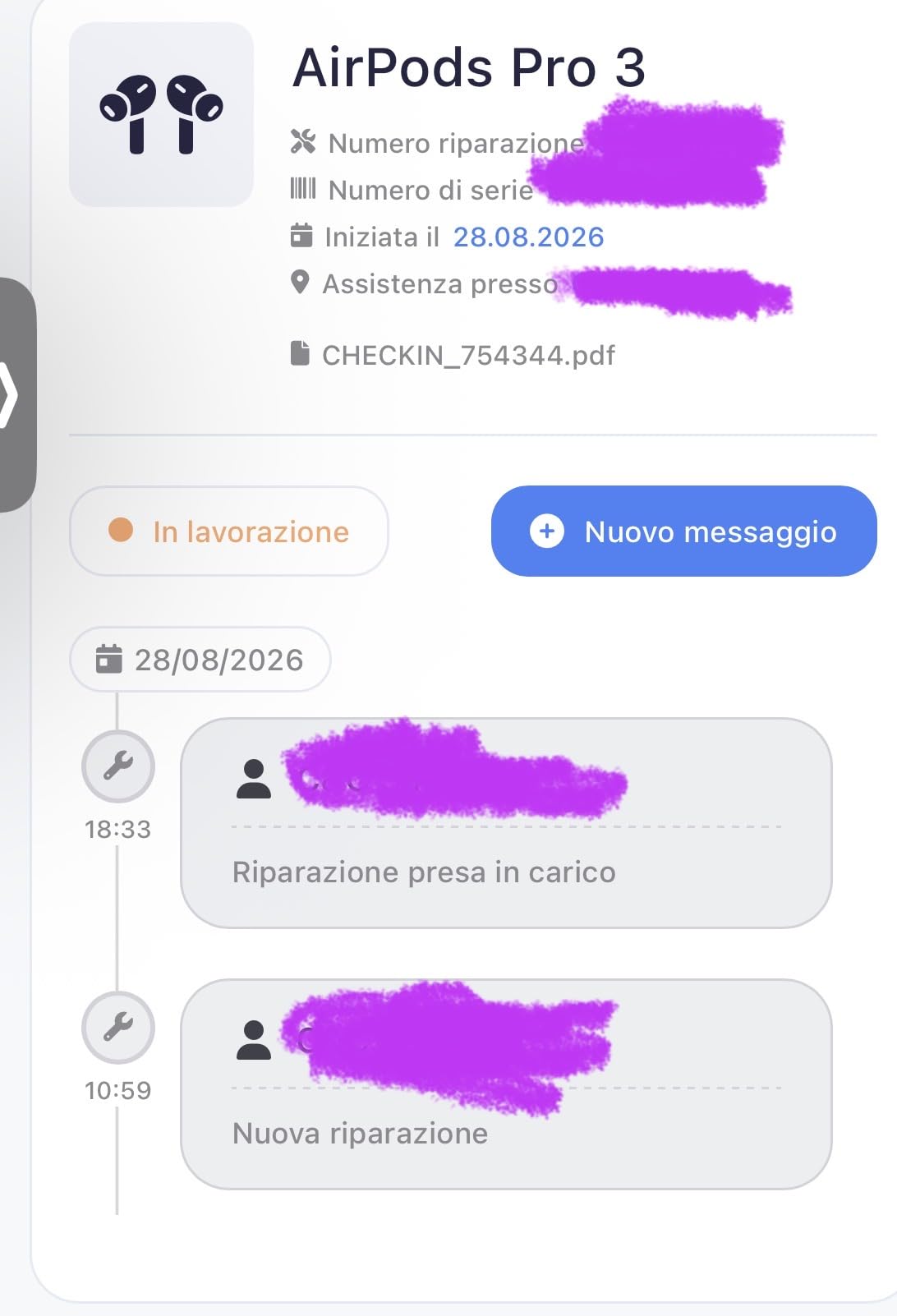 Apple AirPods Pro 3 cuffie bluetooth cancellazione rumore