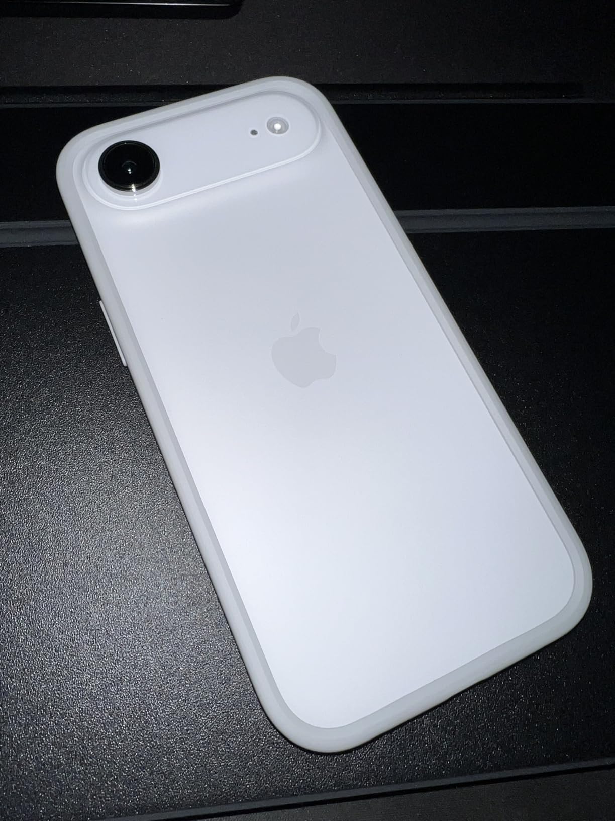 Apple Bumper iPhone Air cover blu chiaro policarbonato