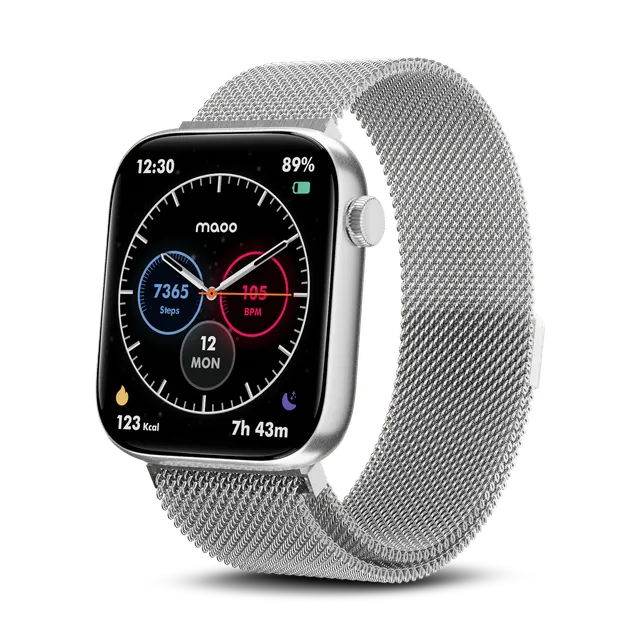 Maoo ProWatch smartwatch argento AMOLED