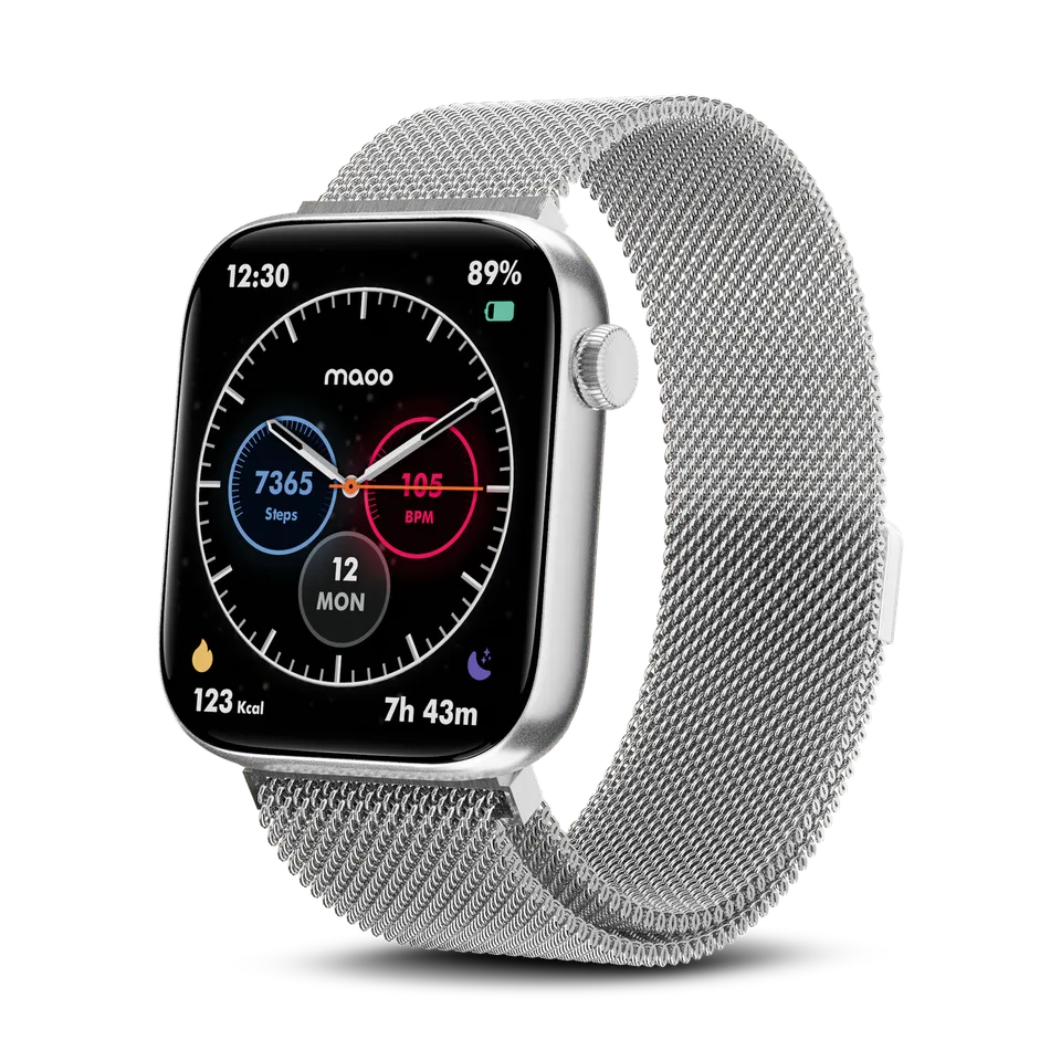 Maoo ProWatch smartwatch argento AMOLED