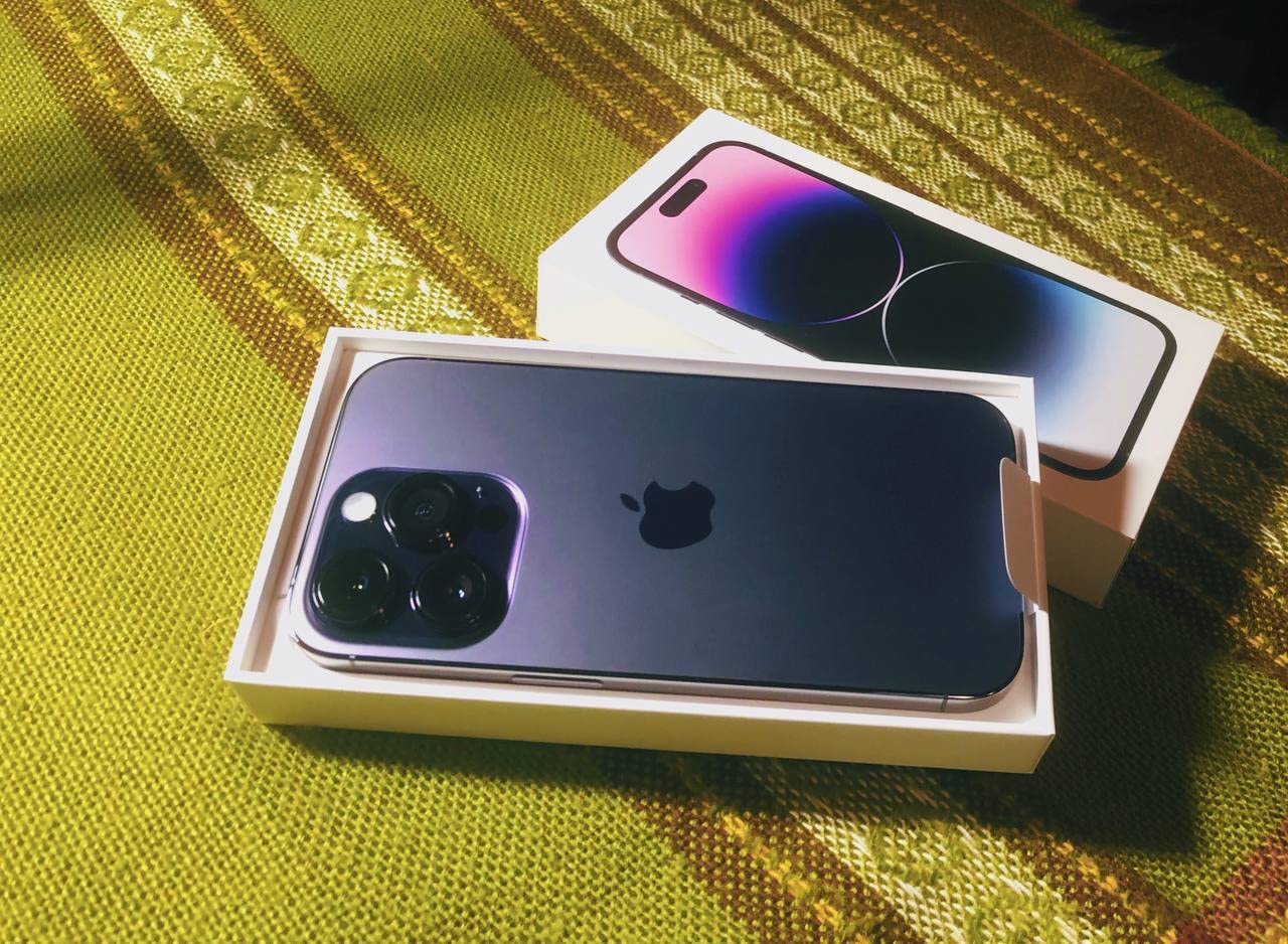 Apple iPhone 14 Pro smartphone Argento 512GB 48MP