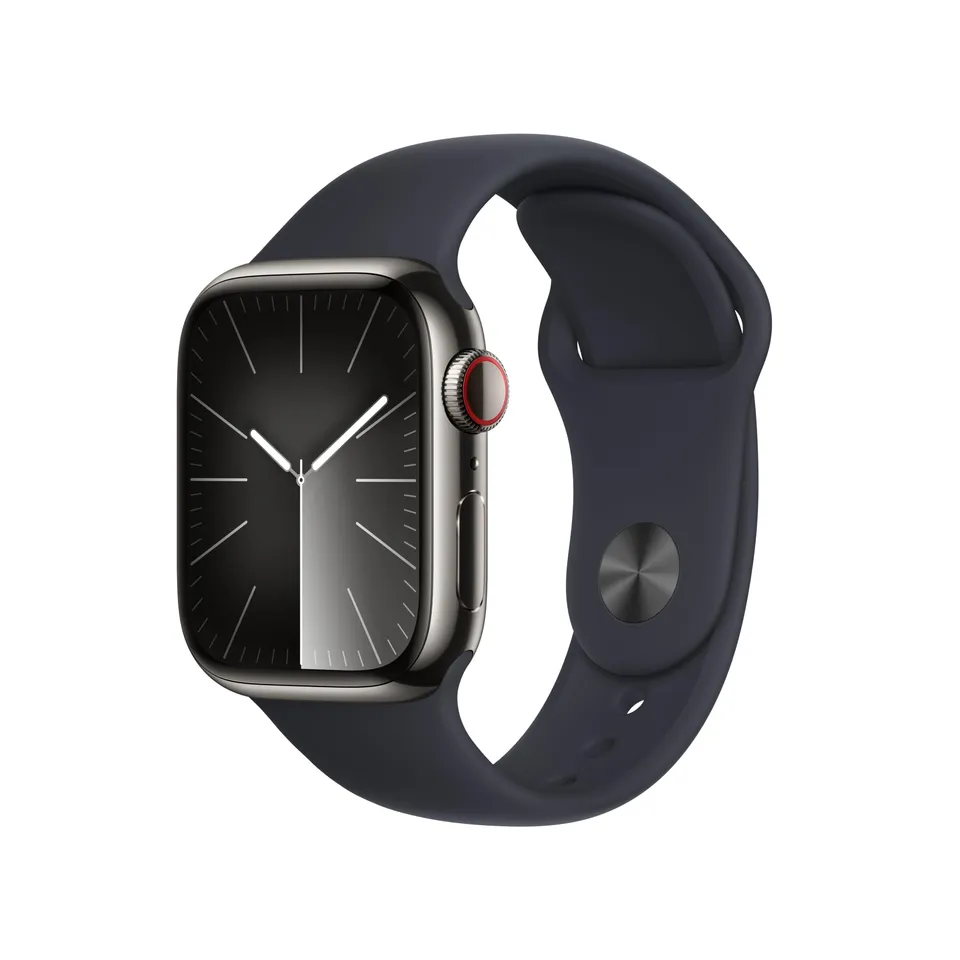 Apple Watch Series 9 smartwatch 41mm GPS Cellular grafite S/M