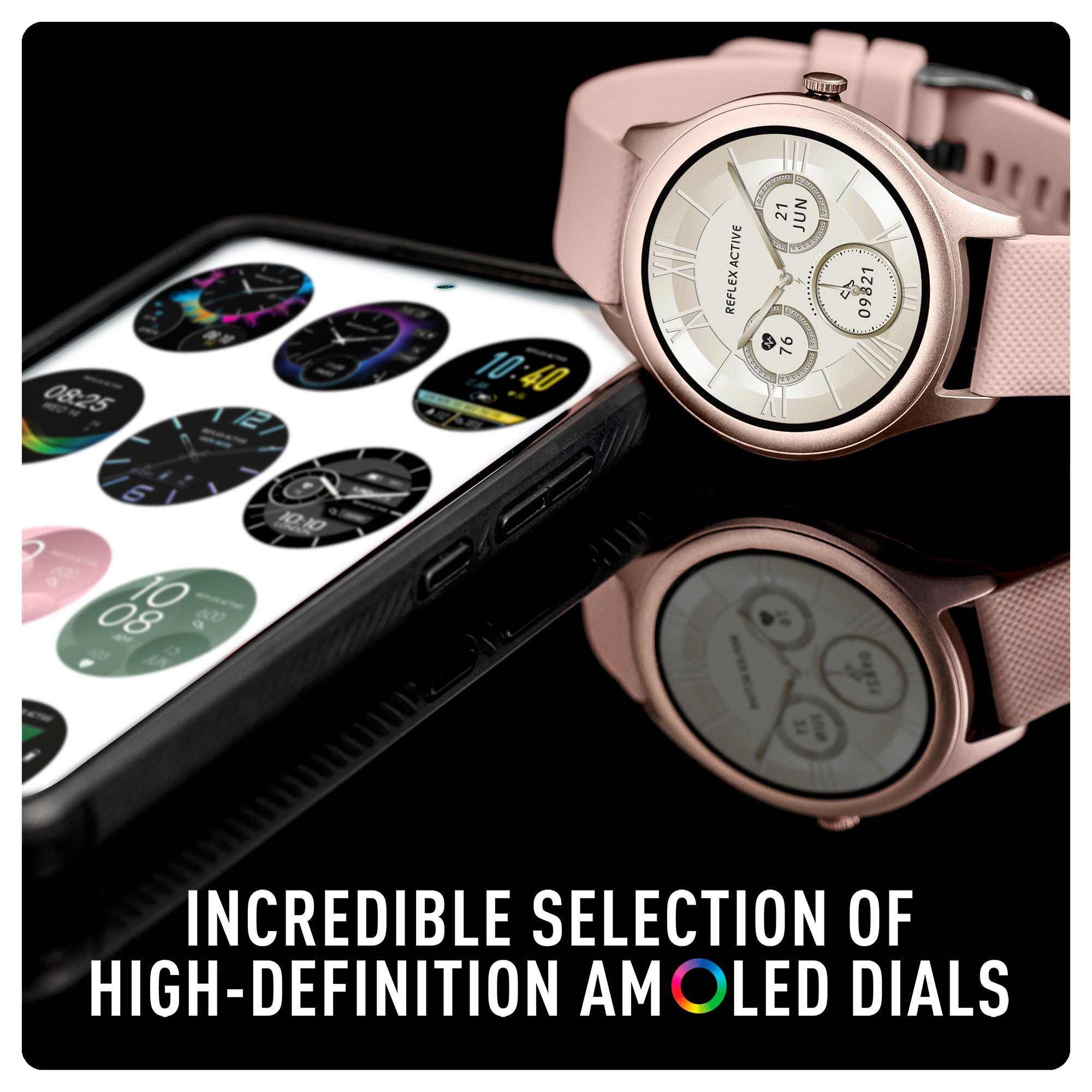 Reflex Active Spectra 300 R smartwatch AMOLED rosa