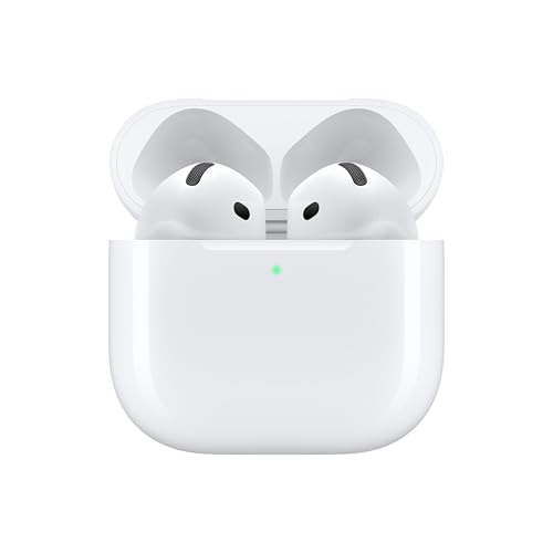 Apple AirPods 4 auricolari wireless senza cancellazione rumore USB-C
