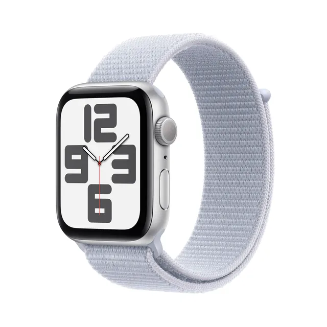 Apple Watch SE 2 gen GPS 44 mm smartwatch Argento Nuvola azzurra
