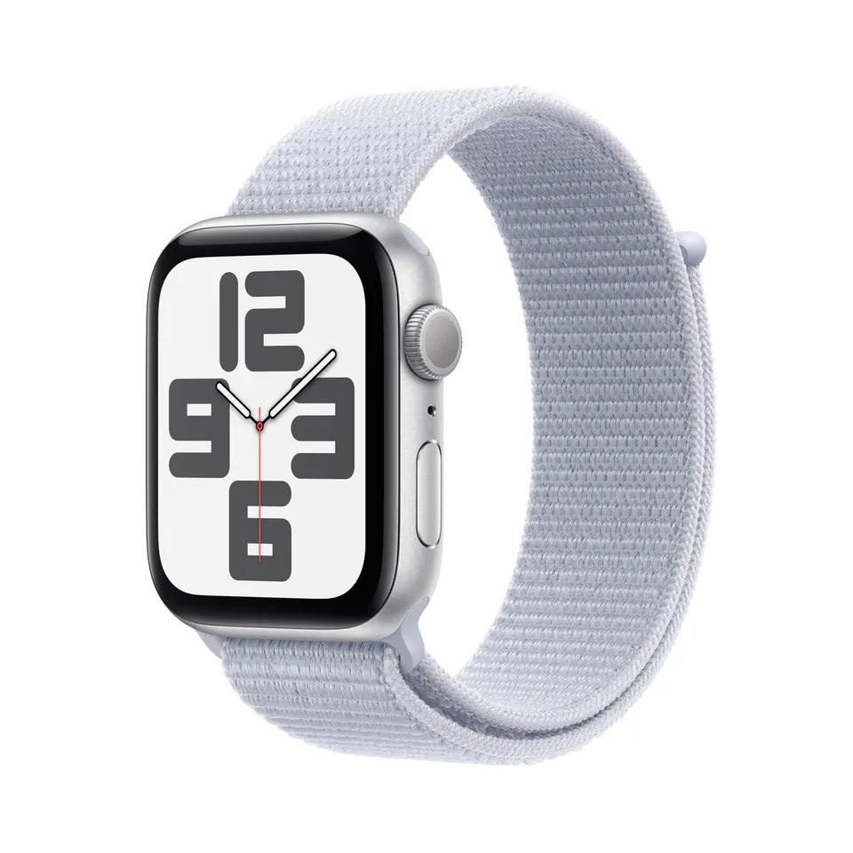 Apple Watch SE 2 gen GPS 44 mm smartwatch Argento Nuvola azzurra
