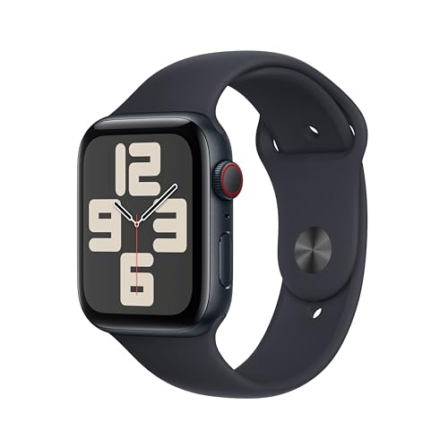 Apple Watch SE 2ª gen GPS + Cellular 44mm smartwatch mezzanotte