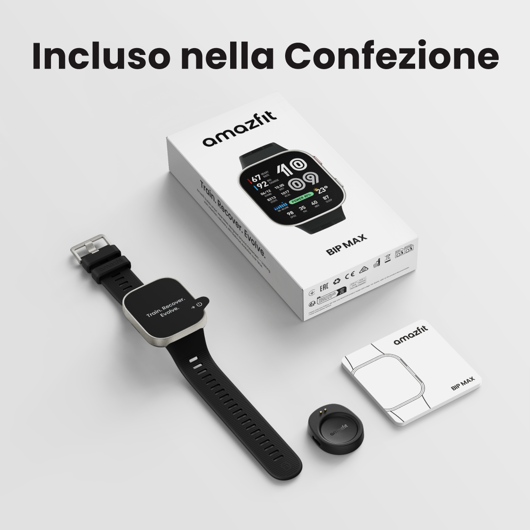 Huami Bip Max smartwatch AMOLED 20 giorni batteria