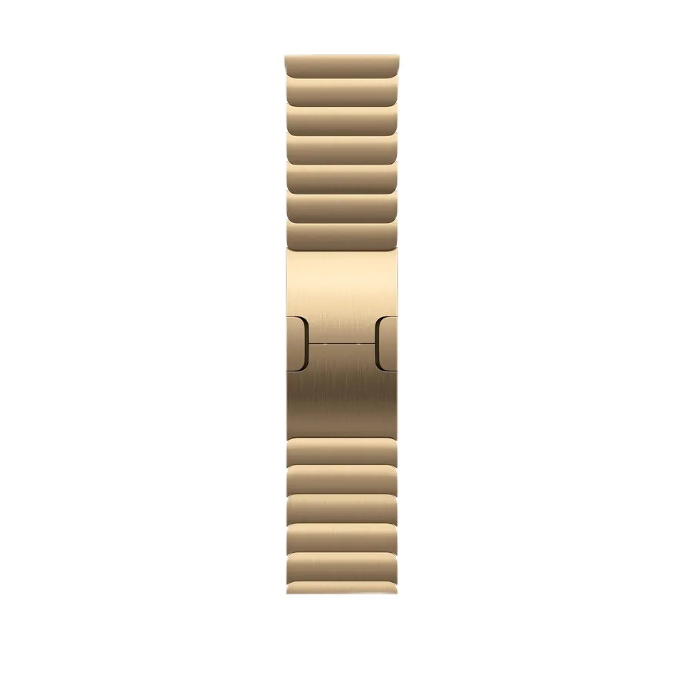 Apple Watch Bracciale a maglie 46 mm cinturino oro brillante acciaio