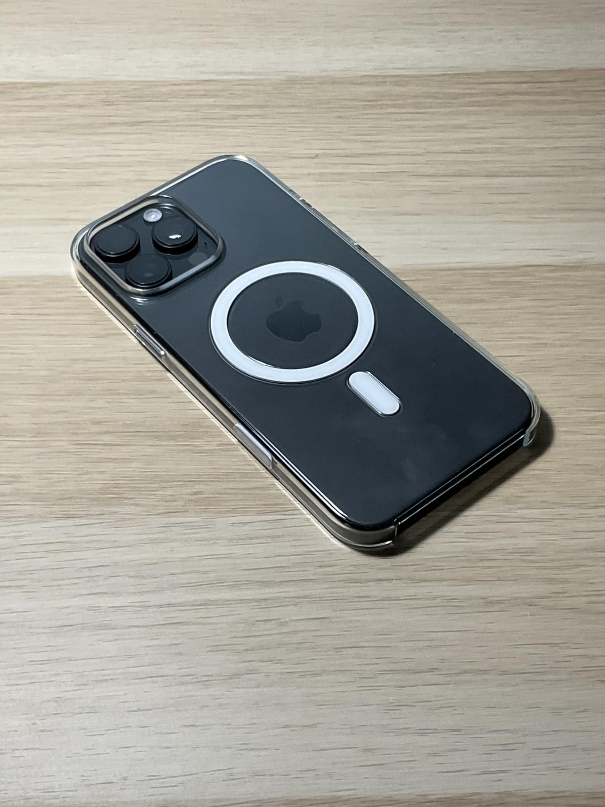 Apple Custodia MagSafe cover iPhone 16 Pro trasparente