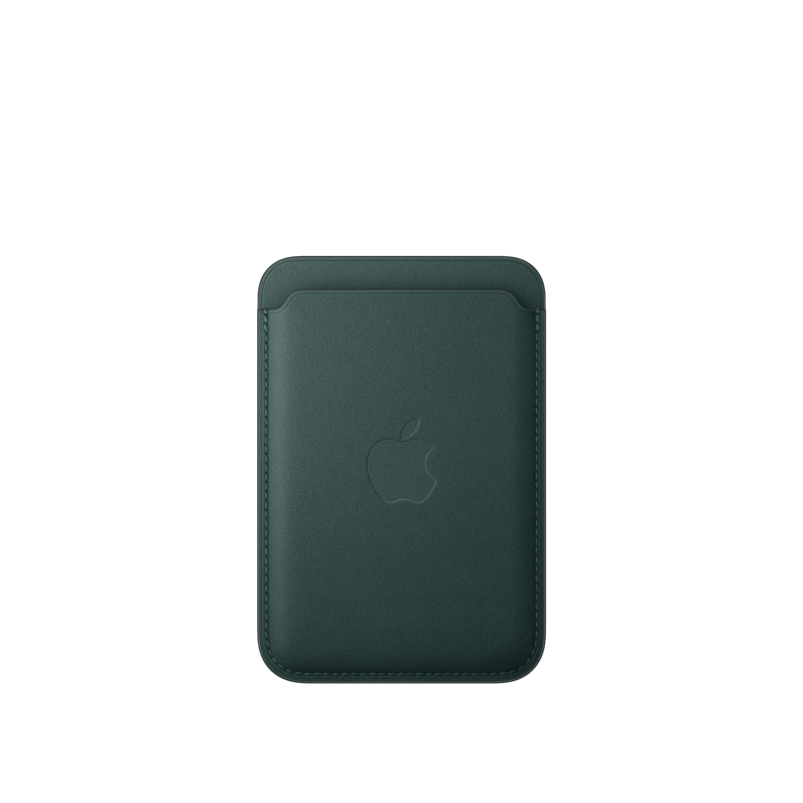 Apple FineWoven portafoglio MagSafe verde scuro 3 carte