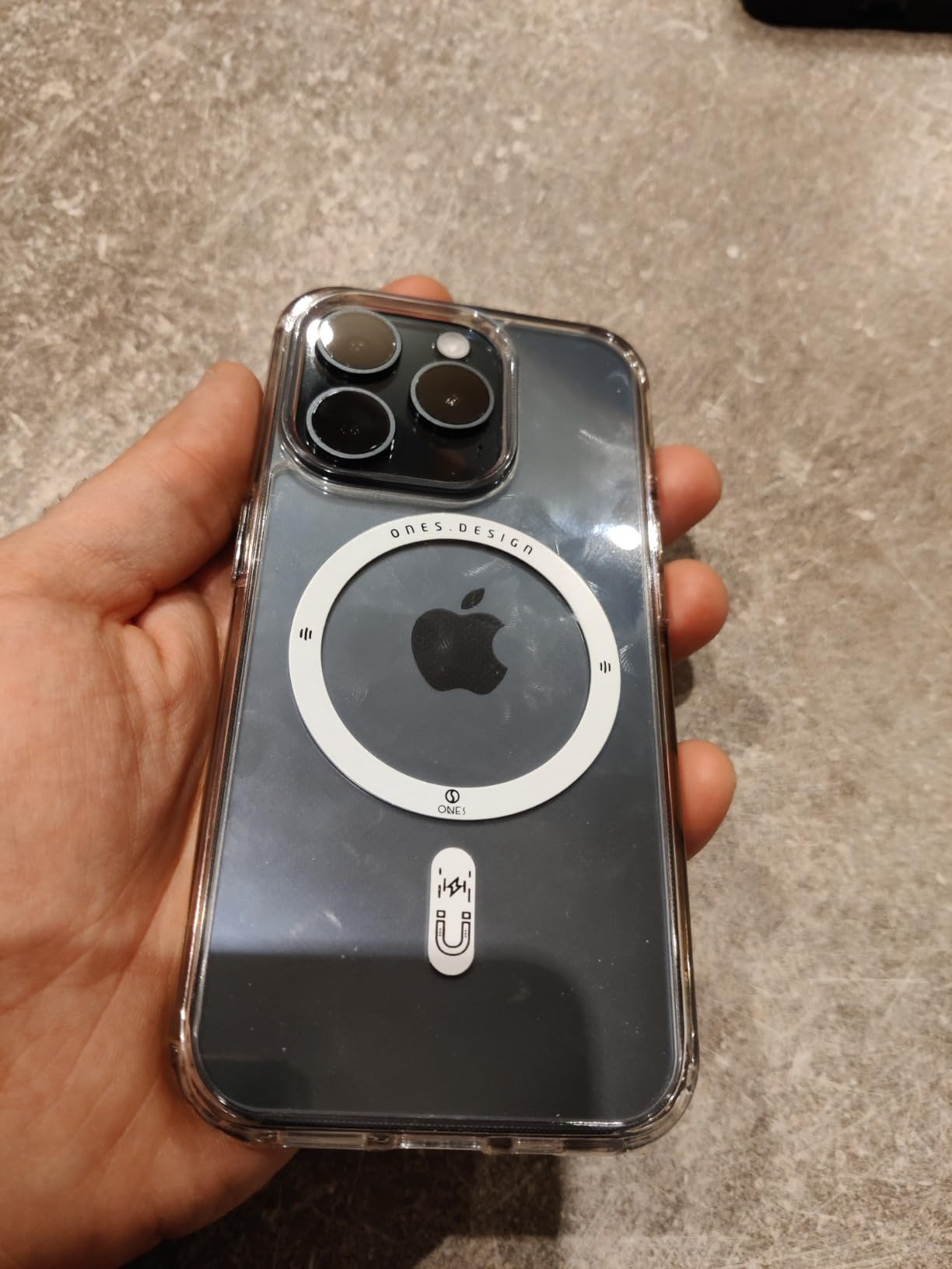 Apple iPhone 15 Pro 128 GB smartphone Titanio Bianco
