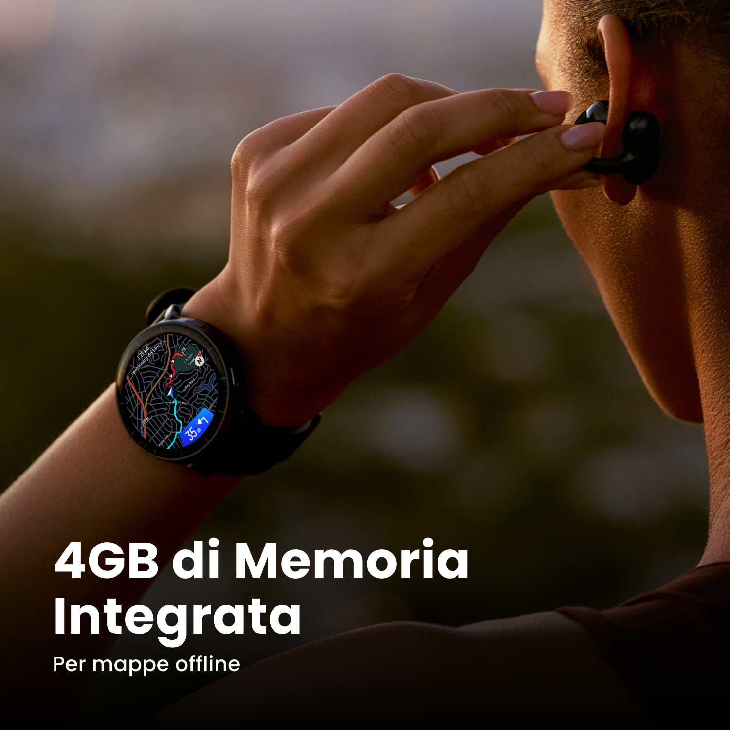 Amazfit Active Max smartwatch Nero AMOLED 25 giorni