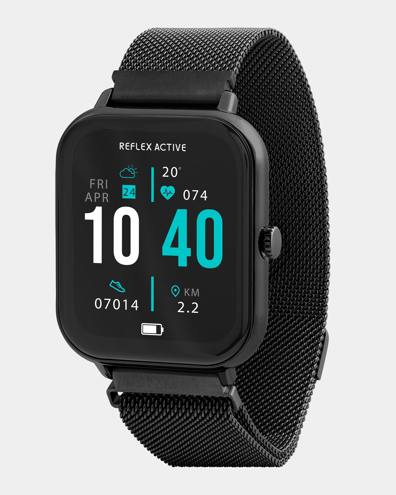 Reflex Active Nexus 100 S smartwatch nero mesh GPS