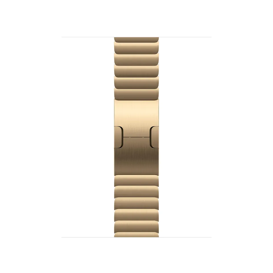 Apple Watch cinturino maglie 42mm acciaio oro brillante