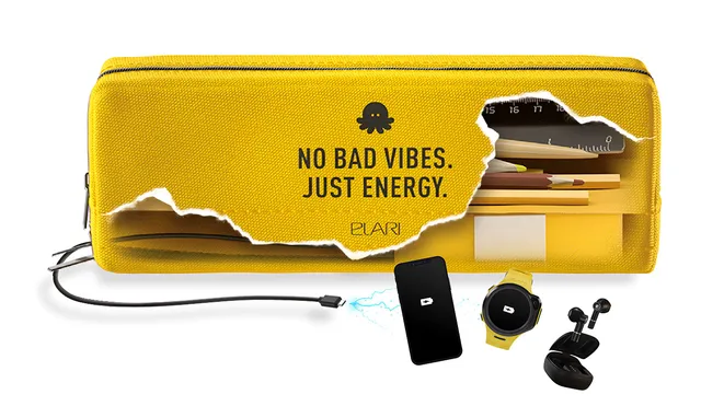Elari PowerCase astuccio cotone powerbank 2600 giallo