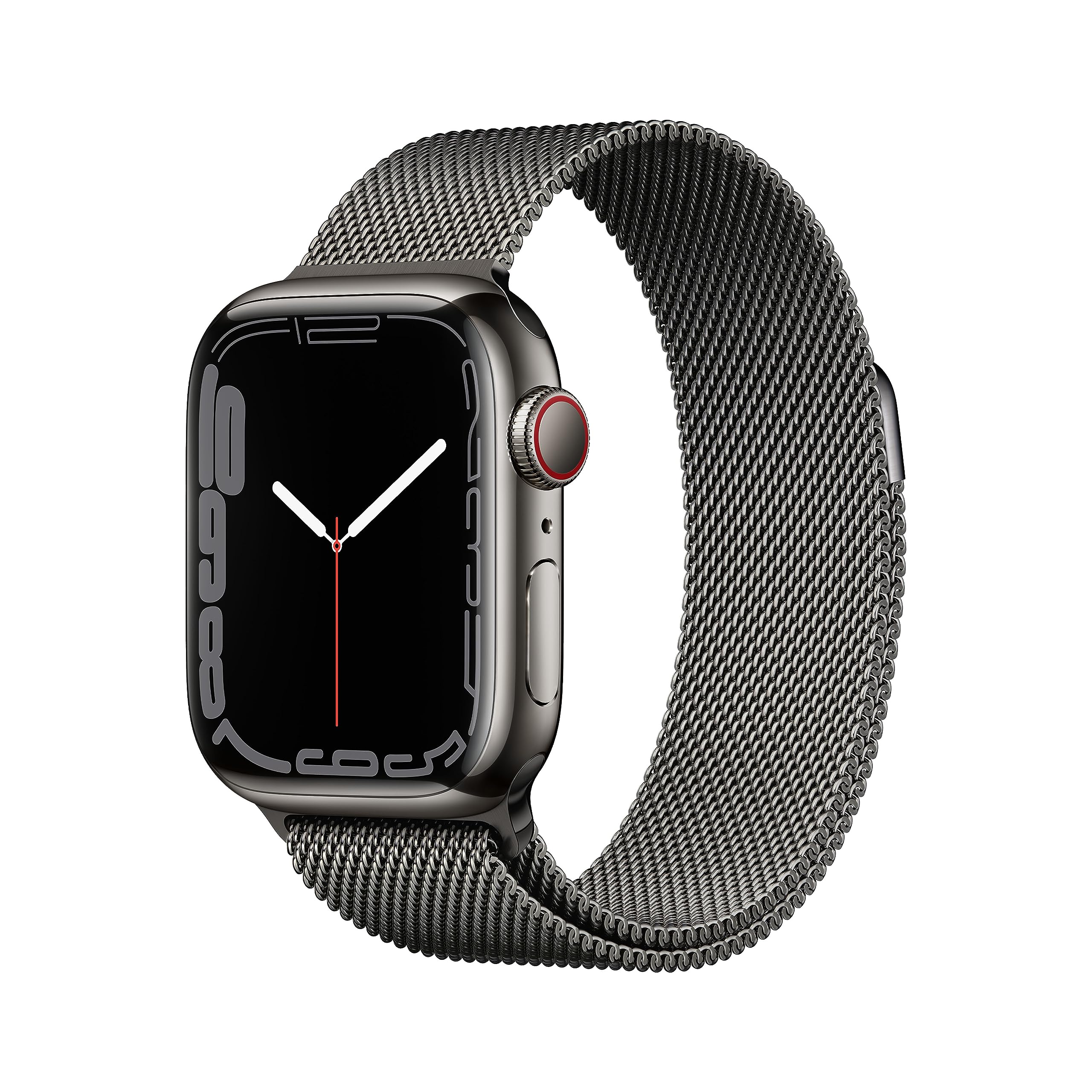 Apple Watch Series 7 smartwatch 45mm Cellular acciaio