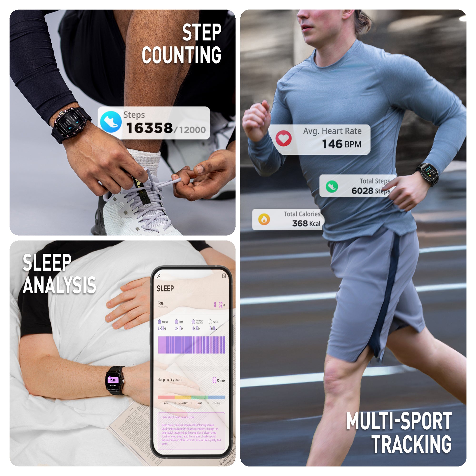 Reflex Active Nexus 100 S XL smartwatch nero chiamate