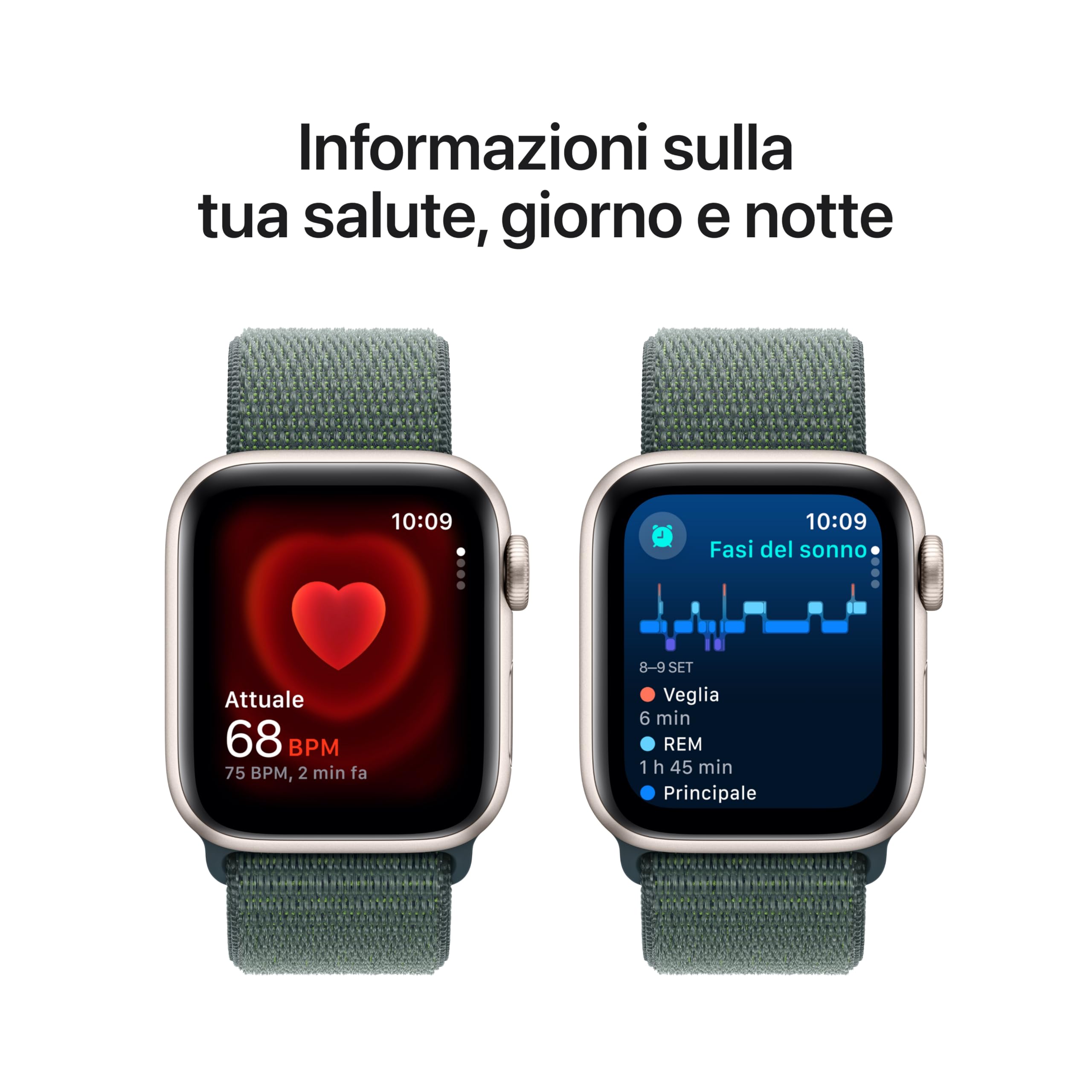 Apple Watch SE 2 gen GPS Cellular 40mm smartwatch Galassia Verde lago