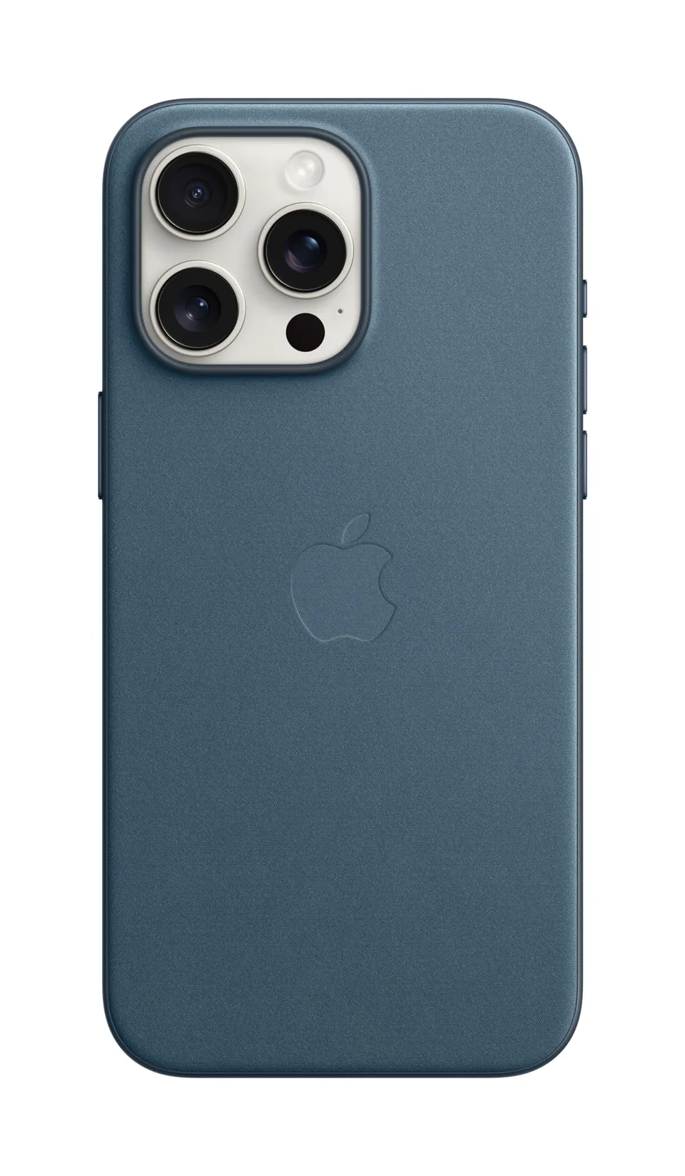 Apple FineWoven Custodia iPhone 15 Pro Max Blu Pacifico MagSafe