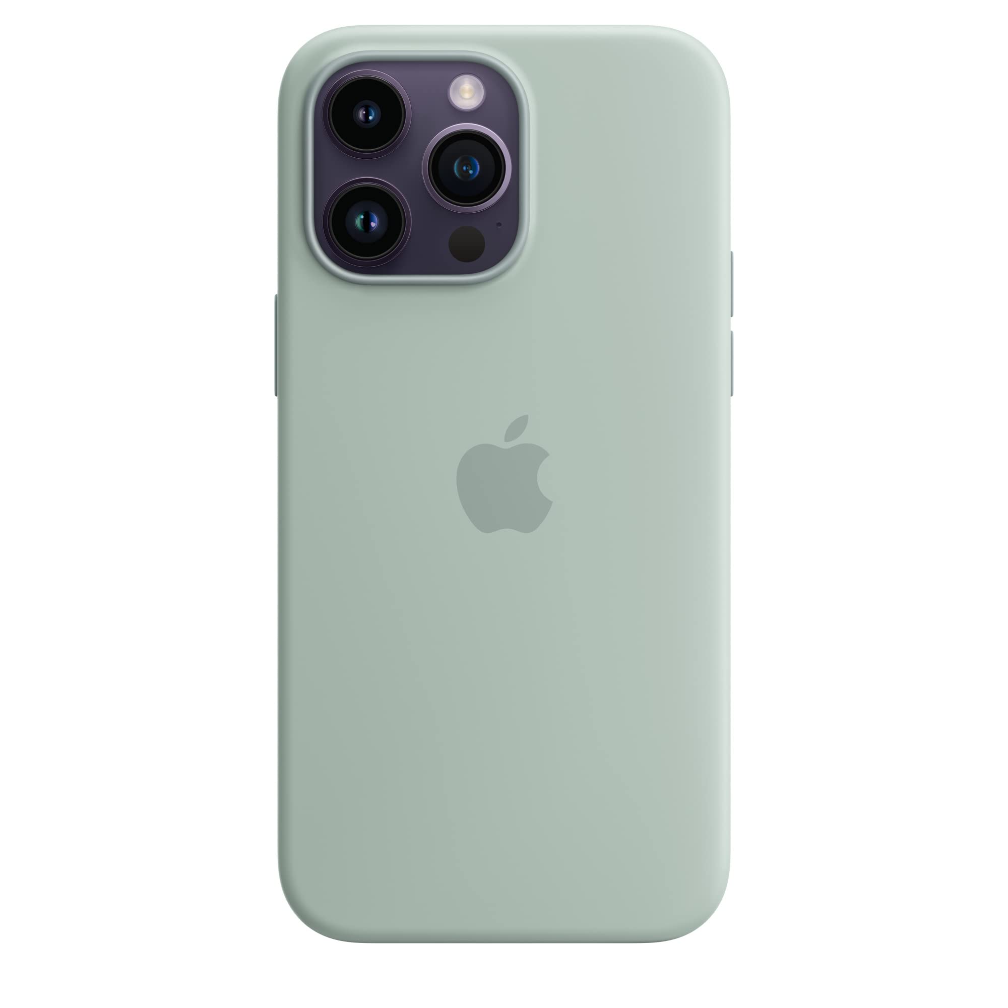 Apple iPhone 14 Pro Max custodia silicone MagSafe Agave