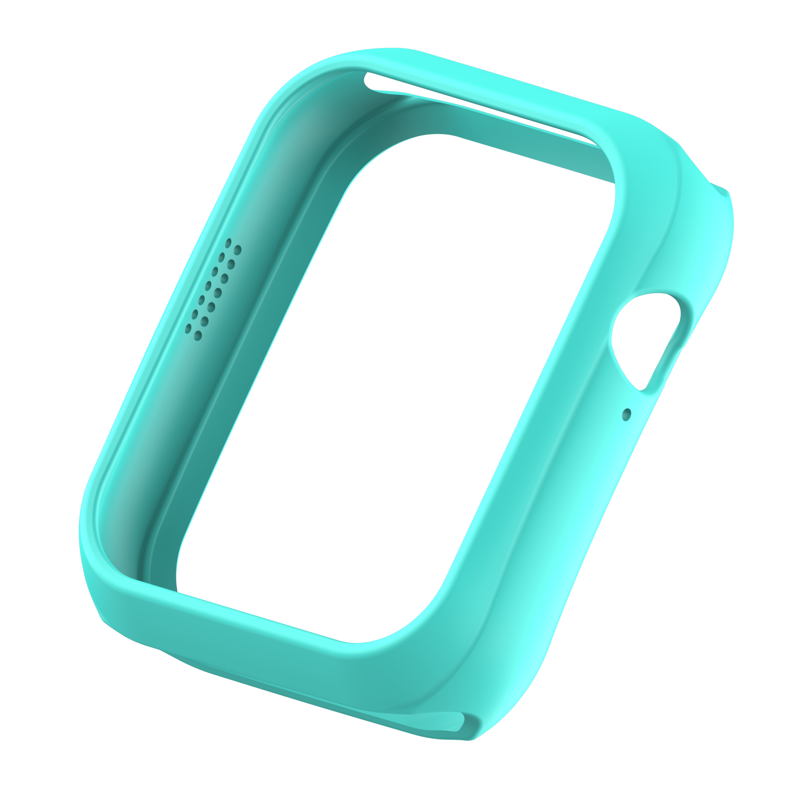 Garett Essa 2 AI 4G cover turchese TPU