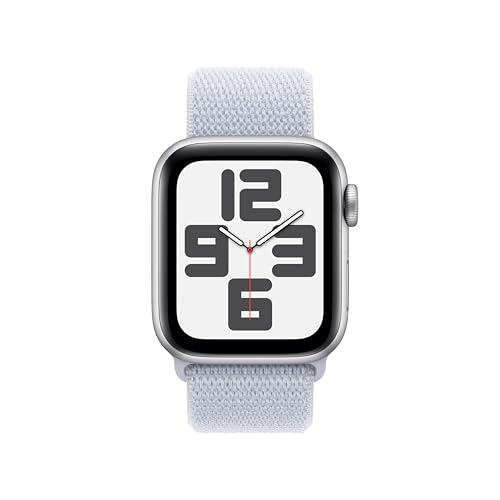 Apple Watch SE 2 gen GPS 40 mm smartwatch Argento Nuvola azzurra