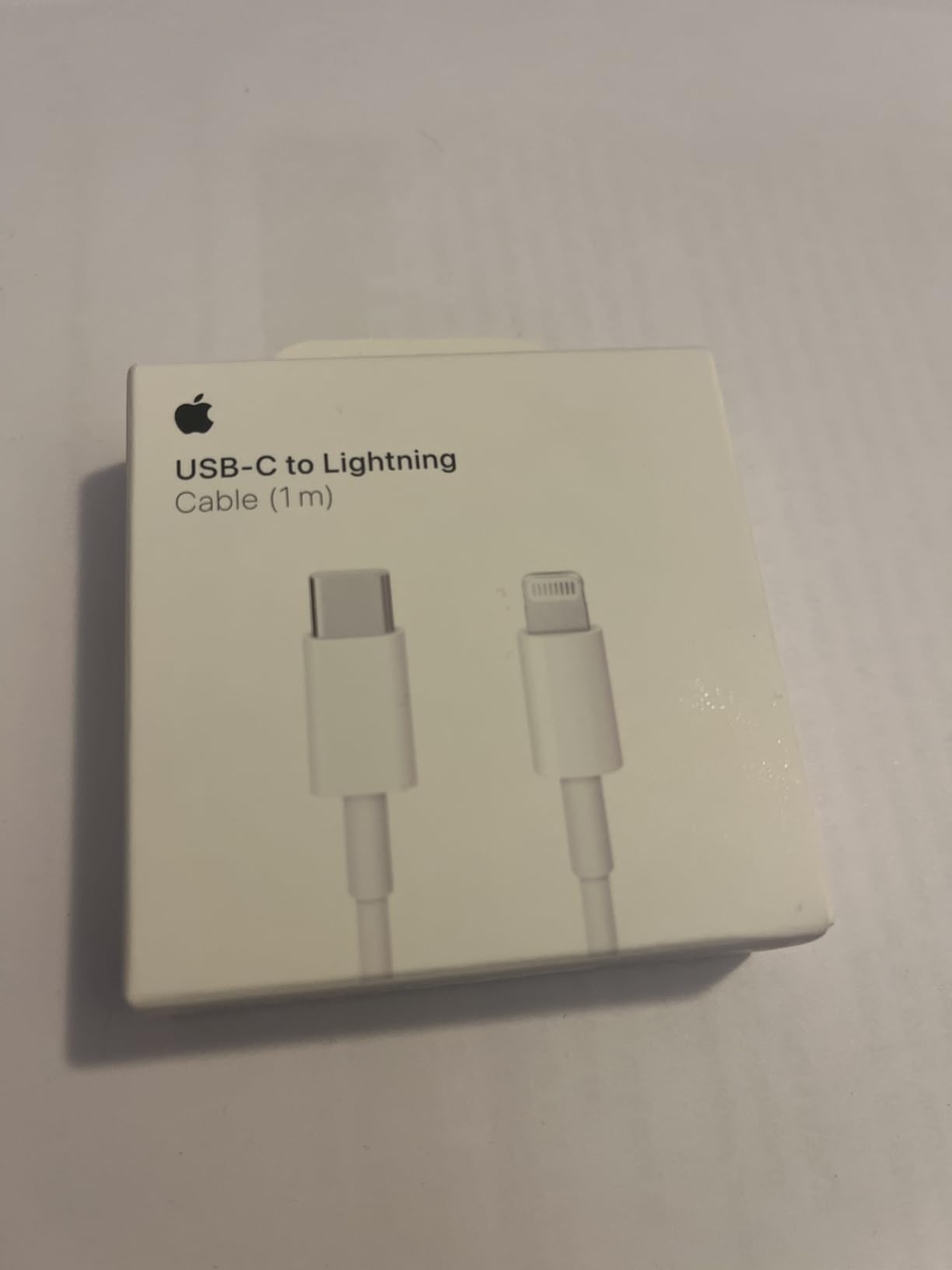 Apple cavo ricarica USB-C Lightning 1 m bianco