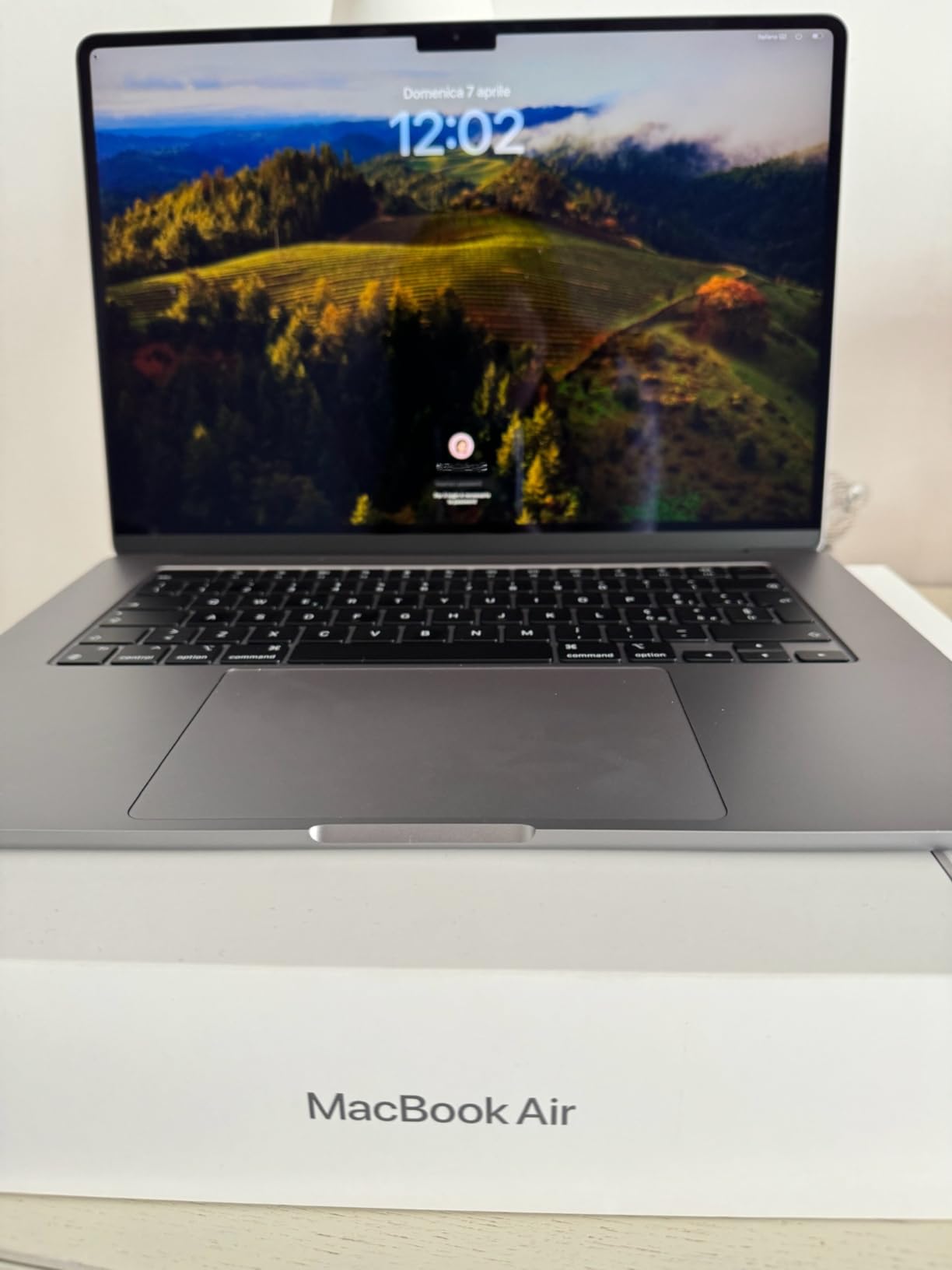 Apple MacBook Air 15,3" portatile M3 8GB 256GB mezzanotte