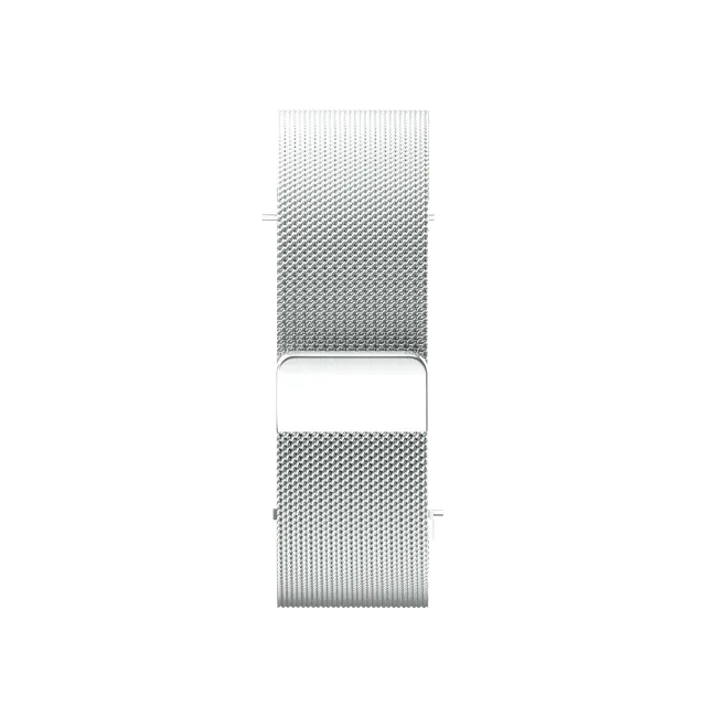 Maoo cinturino milanese argento 20 mm / 22 mm