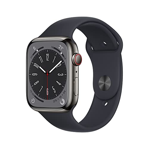 Apple Watch Series 8 smartwatch 45mm GPS Cellular grafite mezzanotte