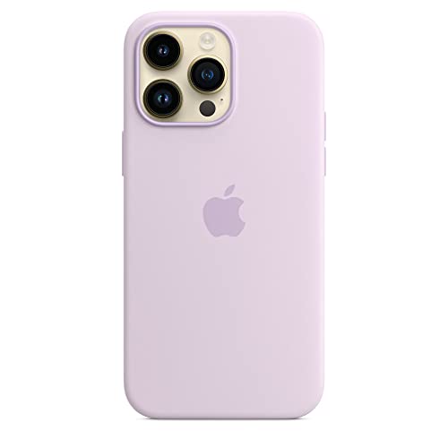 Apple iPhone 14 Pro Max custodia silicone MagSafe lilla