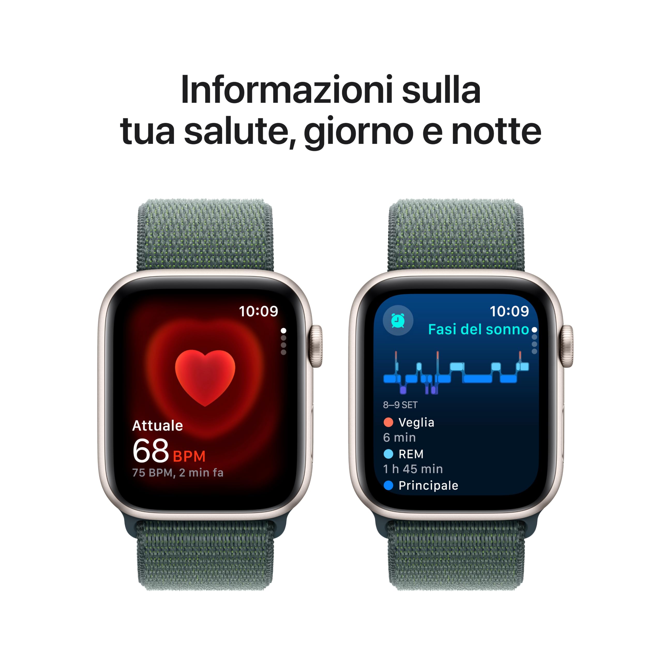 Apple Watch SE 2 smartwatch GPS Cellular 44mm verde lago