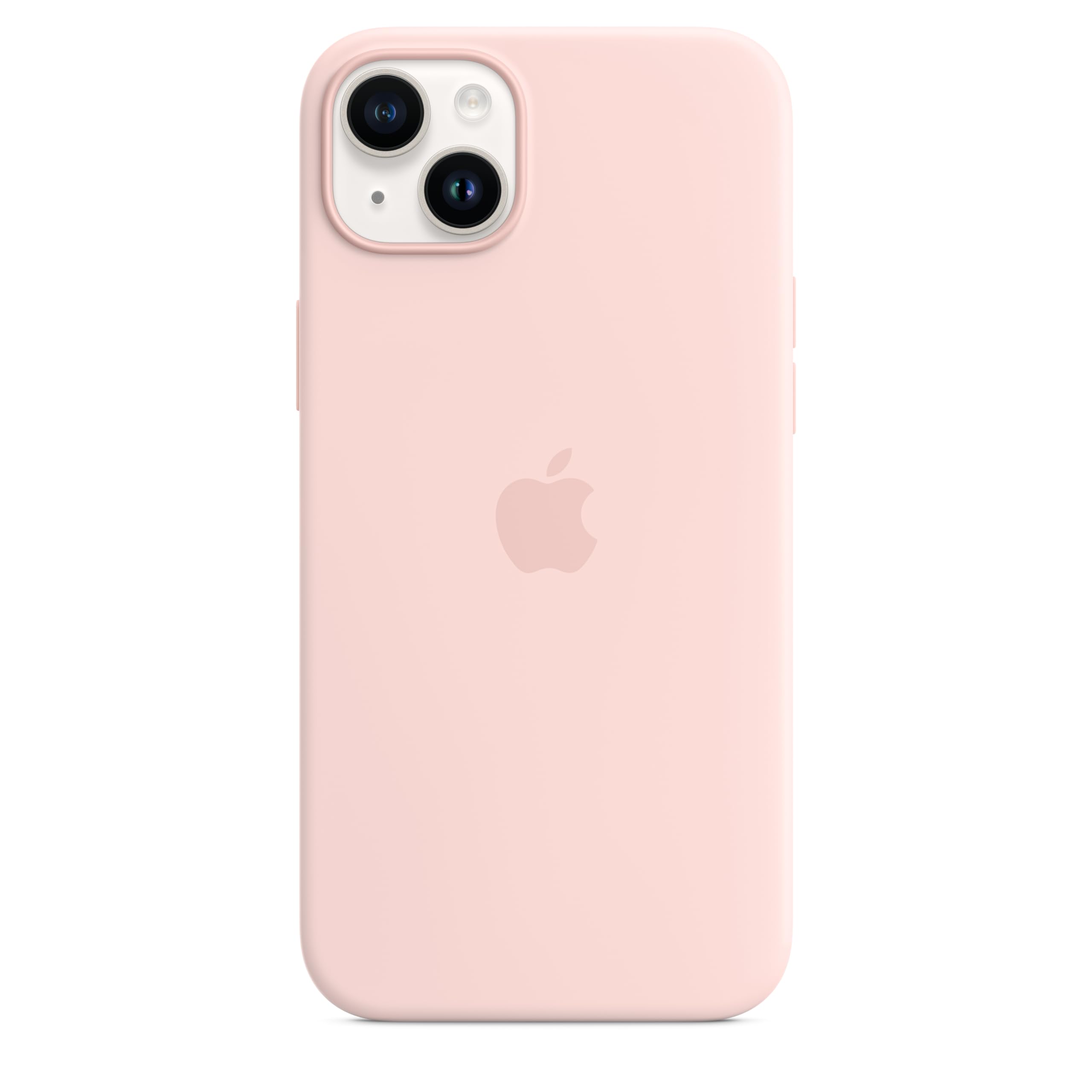 Apple iPhone 14 Plus custodia silicone MagSafe rosa creta