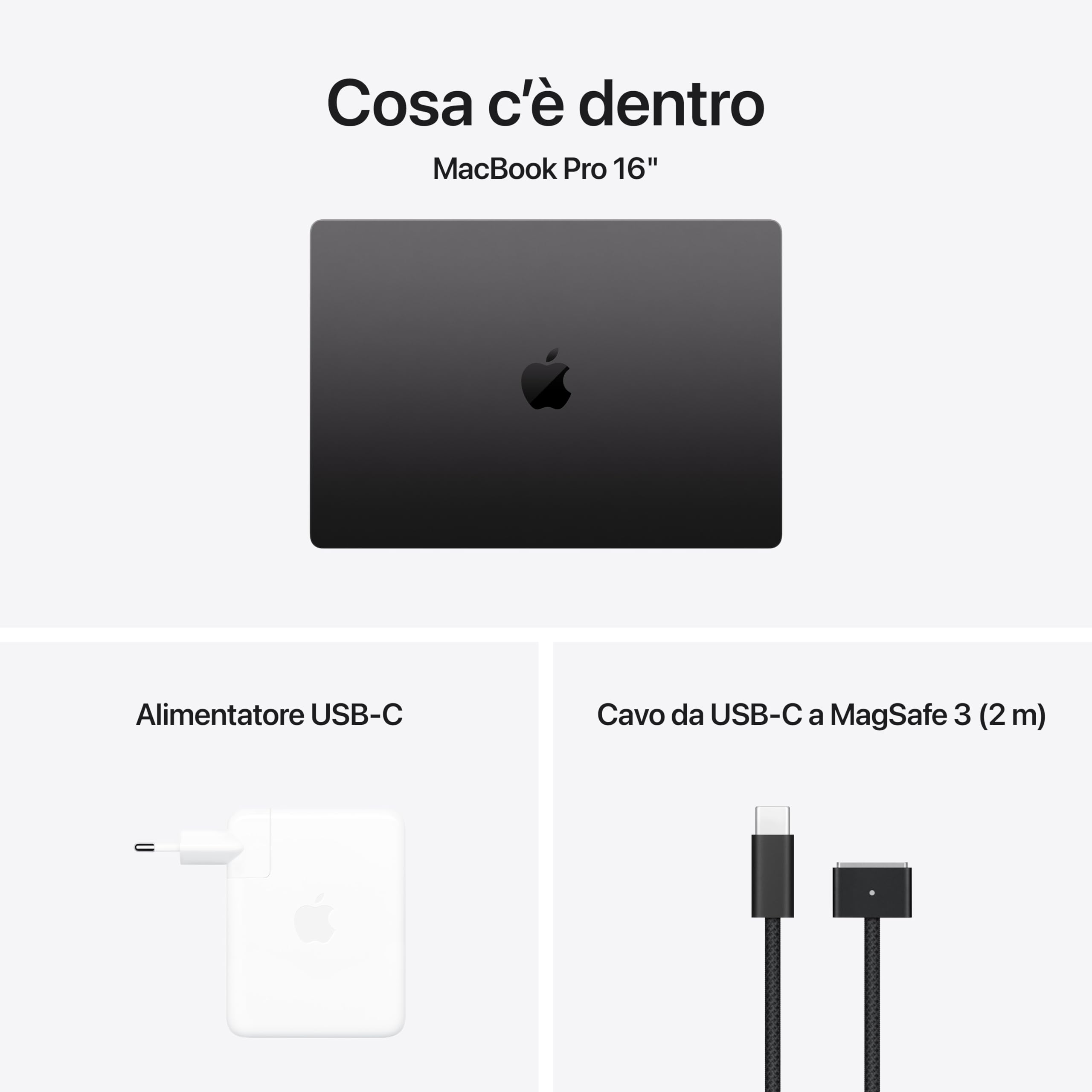 Apple MacBook Pro 16,2 M4 Pro notebook Nero siderale 512GB