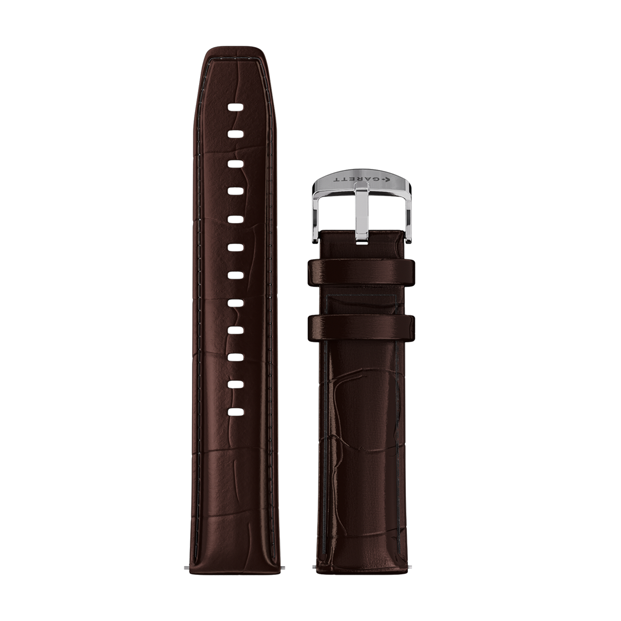 Garett cinturino pelle marrone 20 mm