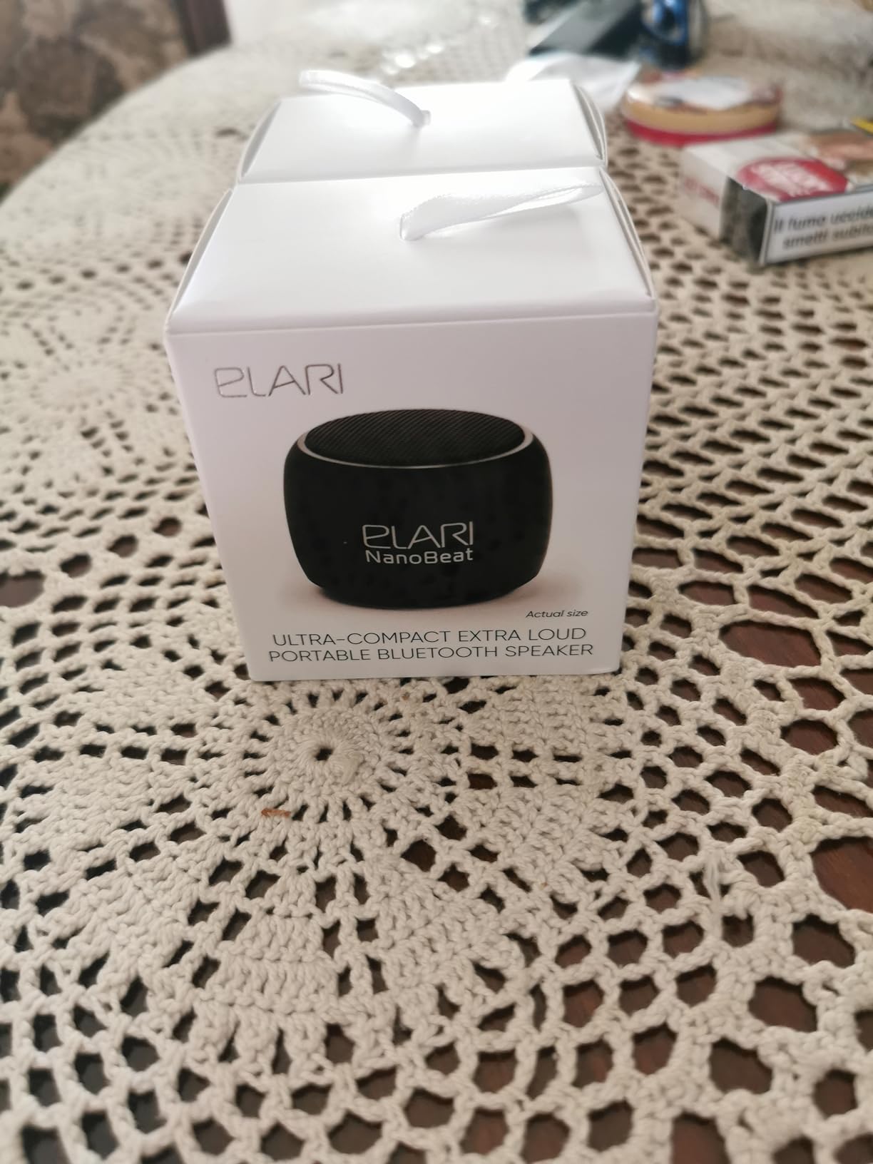 Elari NanoBeat altoparlante bluetooth nero con microfono stereo