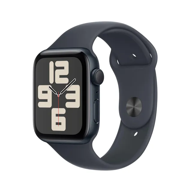 Apple Watch SE 2 gen GPS 44 mm smartwatch mezzanotte S/M