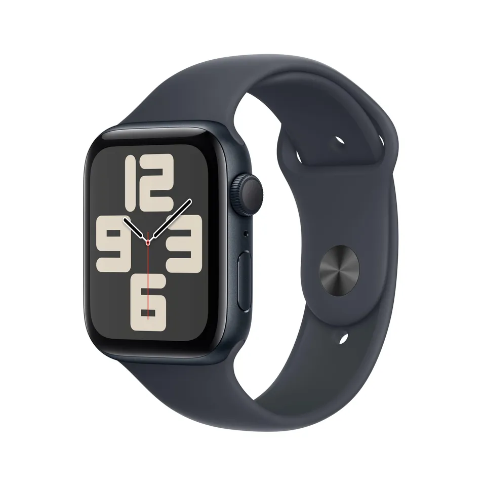 Apple Watch SE 2 gen GPS 44 mm smartwatch mezzanotte S/M