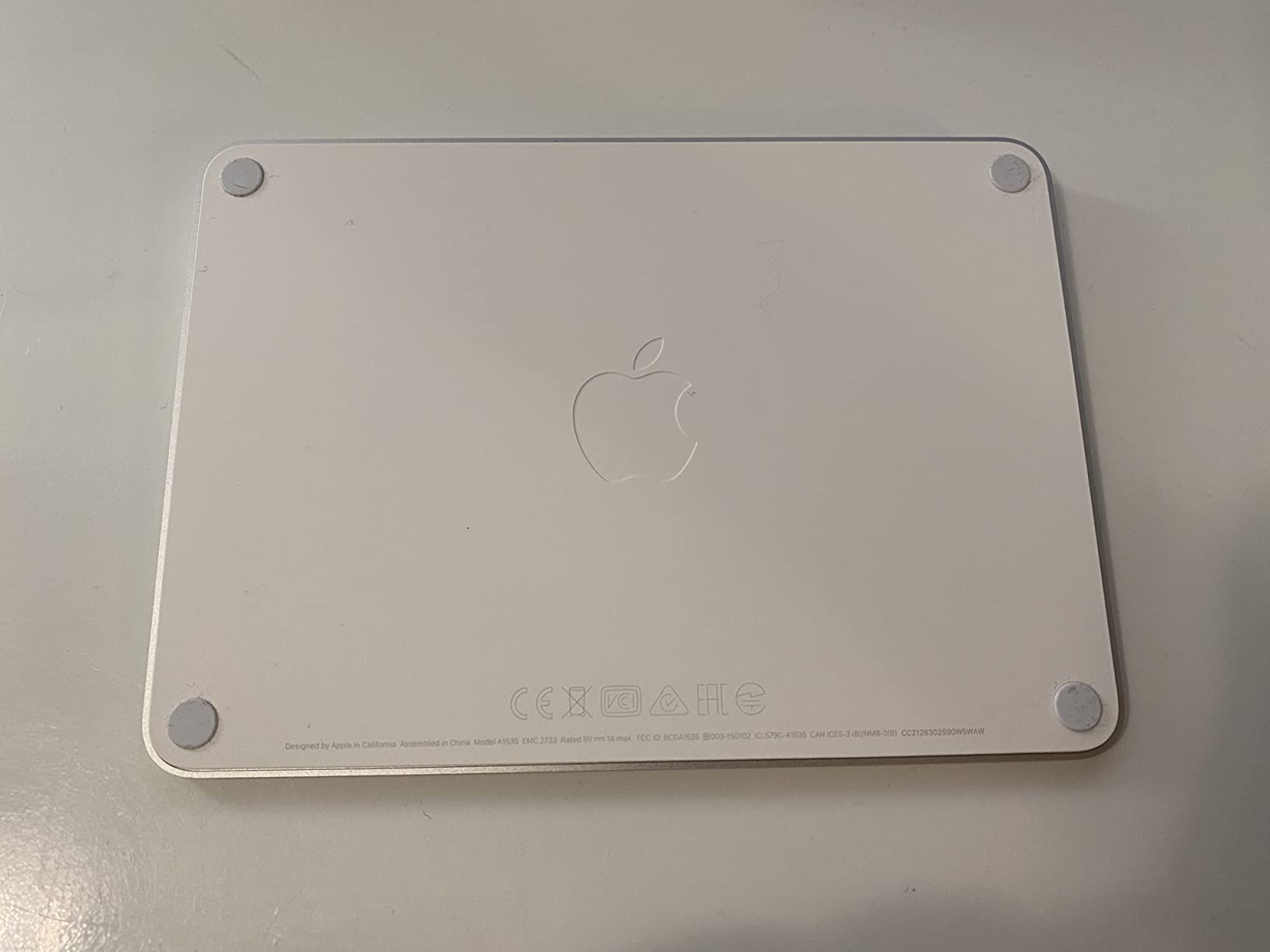 Apple Magic Trackpad Bluetooth Nero Lightning Ricaricabile