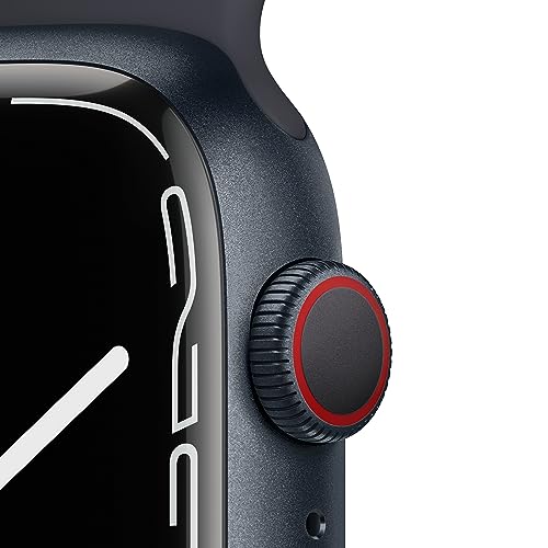 Apple Watch Series 7 45mm smartwatch GPS + Cellular mezzanotte