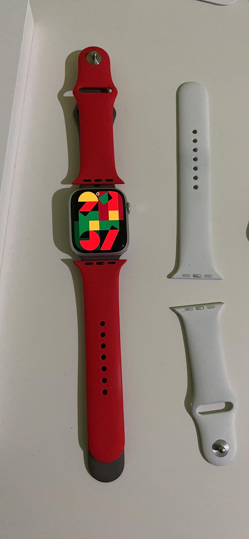 Apple Watch Series 8 45mm smartwatch GPS Cellular argento O2