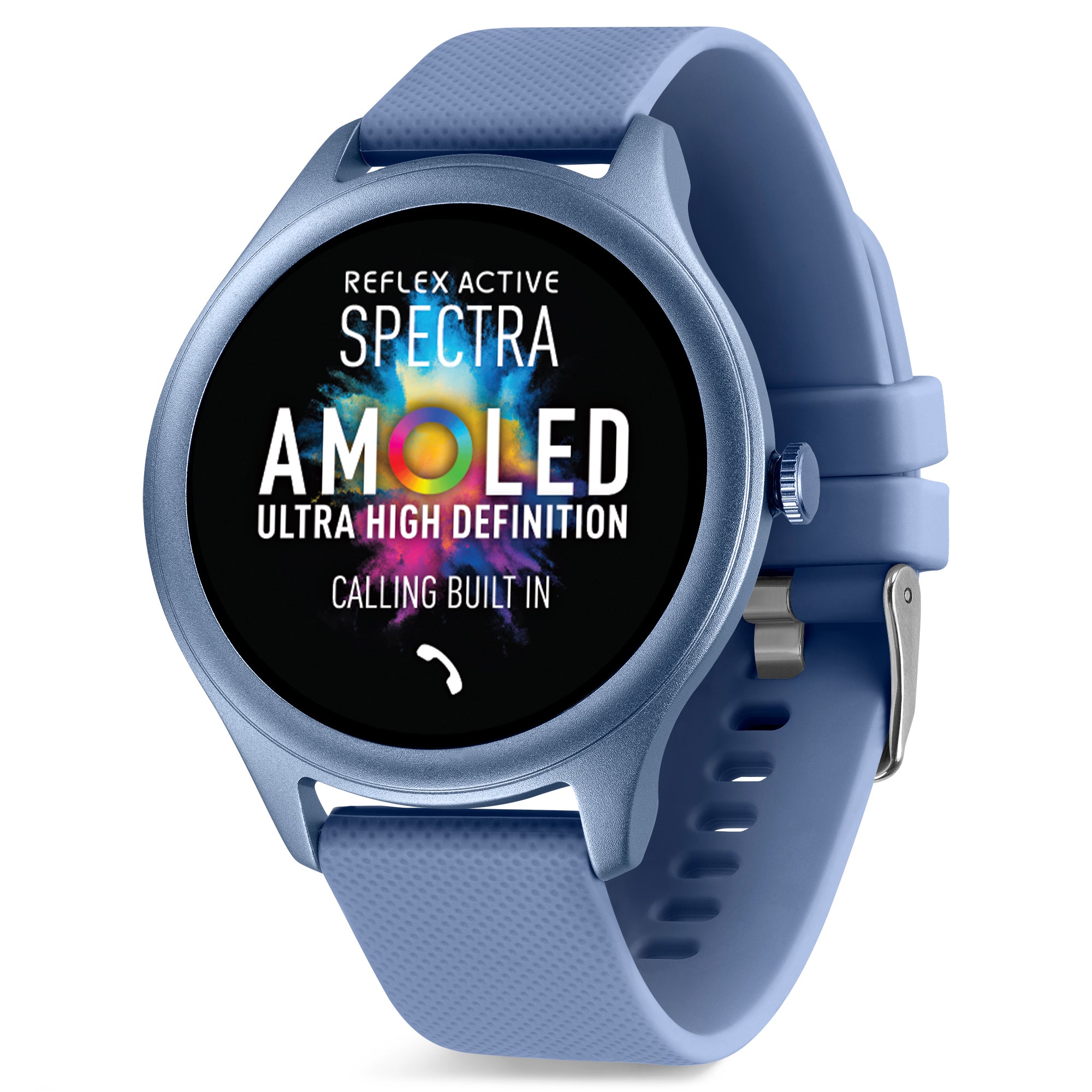 Reflex Active Spectra 300 R smartwatch AMOLED chiamate cinturino blu