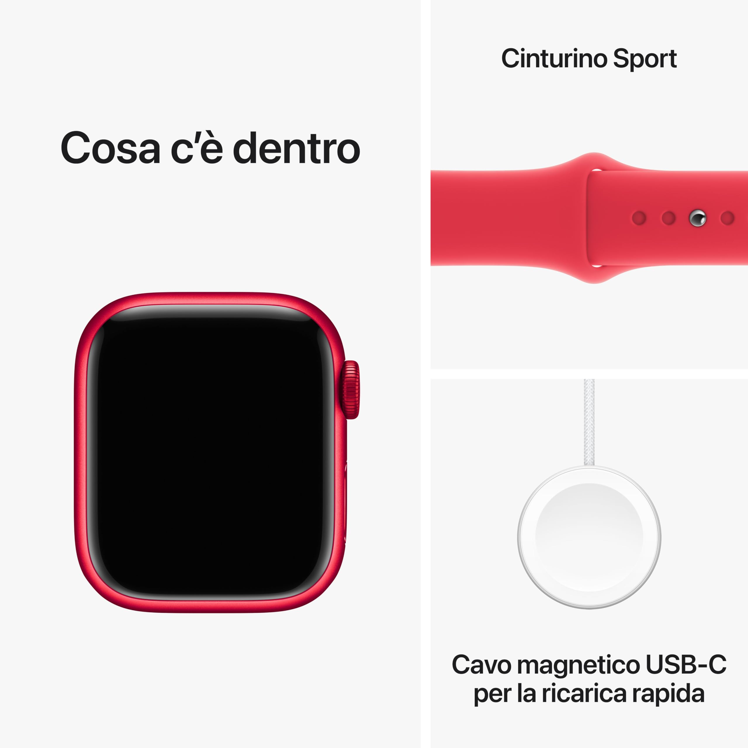 Apple Watch Series 9 45mm smartwatch GPS Cellular red