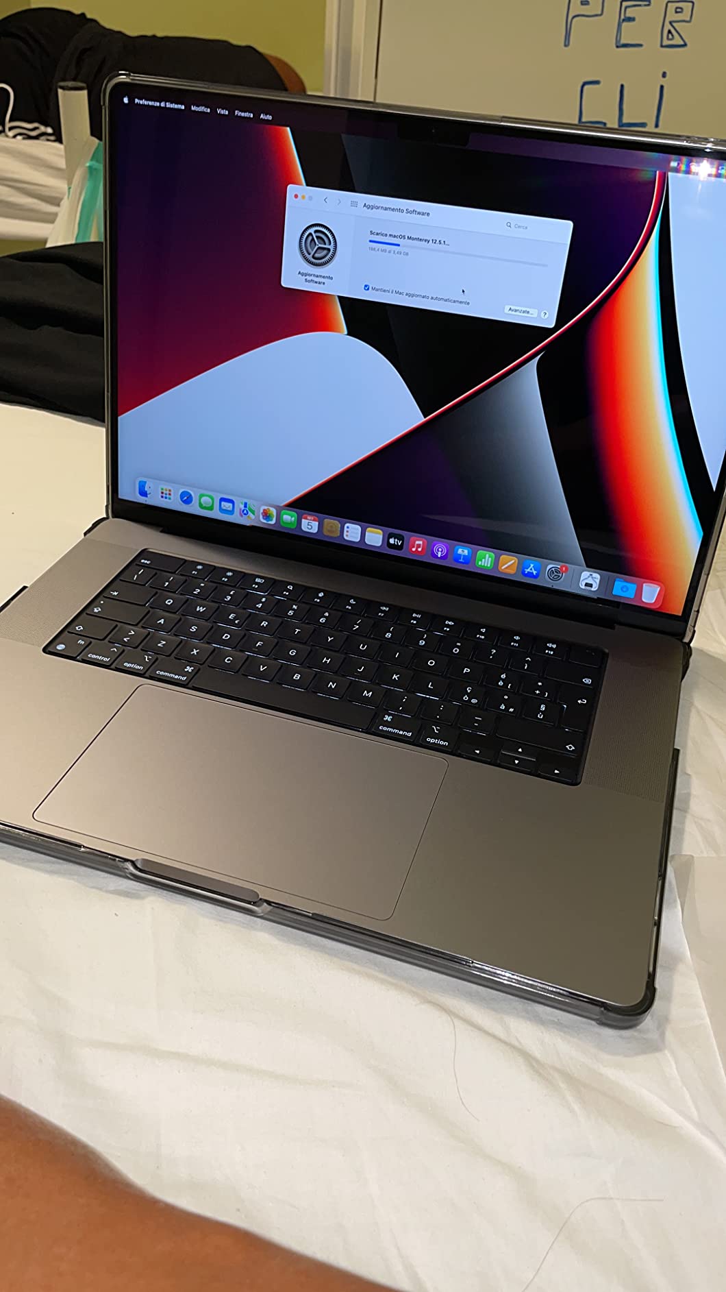 Apple MacBook Pro 16 M1 Max notebook 32GB 1TB grigio siderale