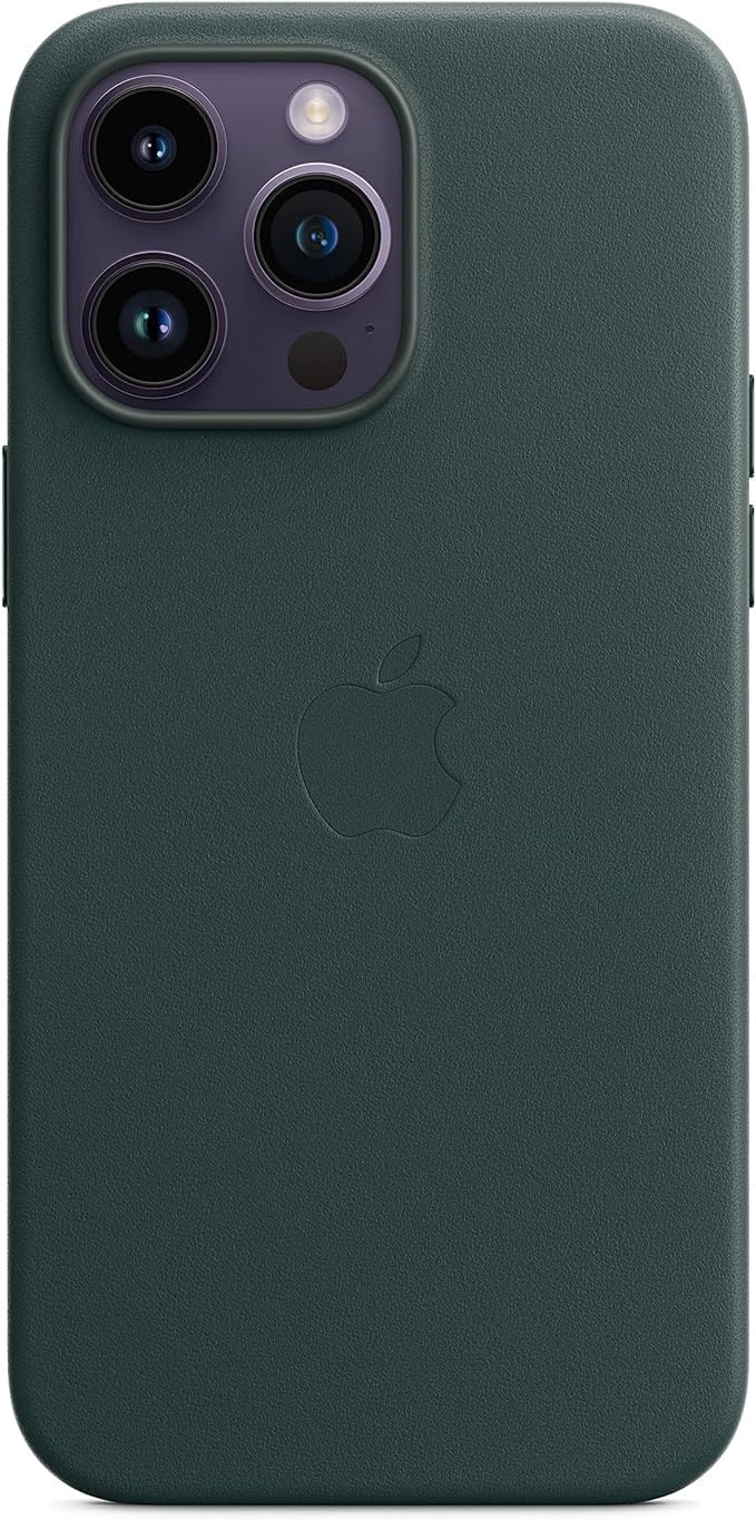 Apple iPhone 14 Pro Max custodia pelle Verde foresta MagSafe